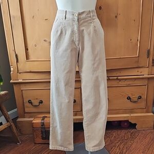 L.L. Bean Original Fit Tan Corduroys Size 4